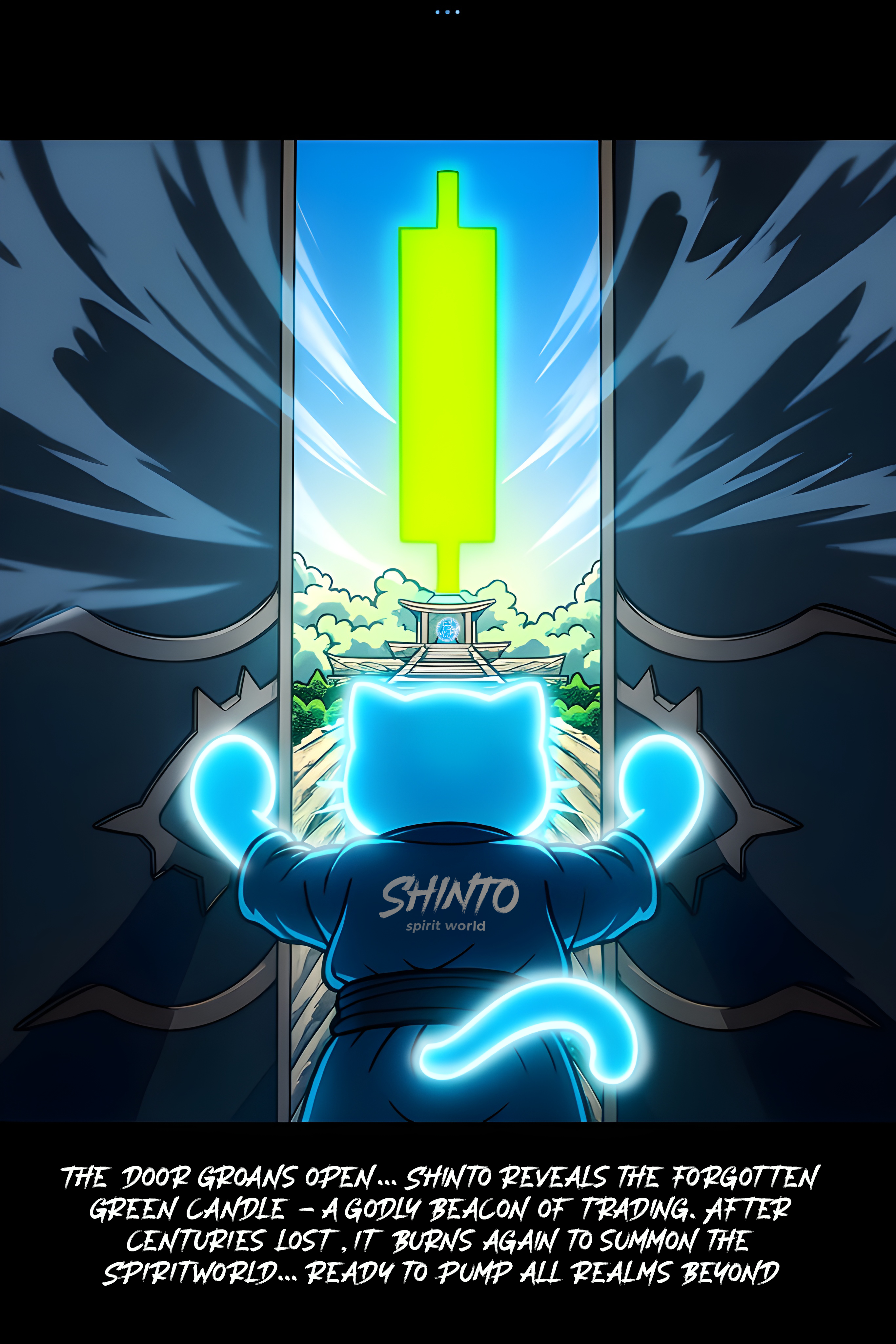 SpiritCat guiding your spirit story