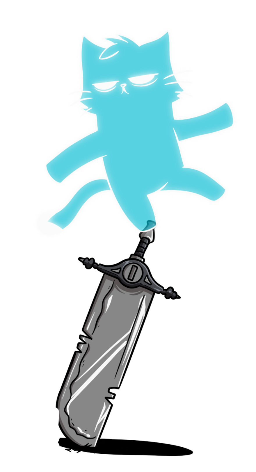 Sword spirit cat preview